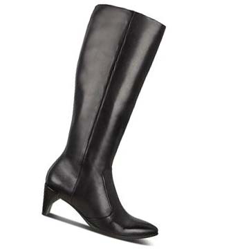 Ecco Shape 45 High-cut Pointy Sleek 2.0 Finskor Dam Svarta | SE 111YXF